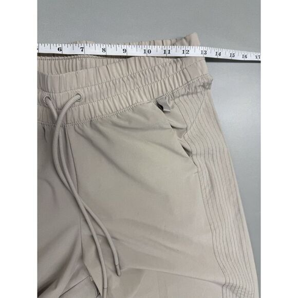 ATHLETA Avenue Wide Leg Crop Pant. Pull On. Womens. Beige. Sz 2 - Picture 3 of 11
